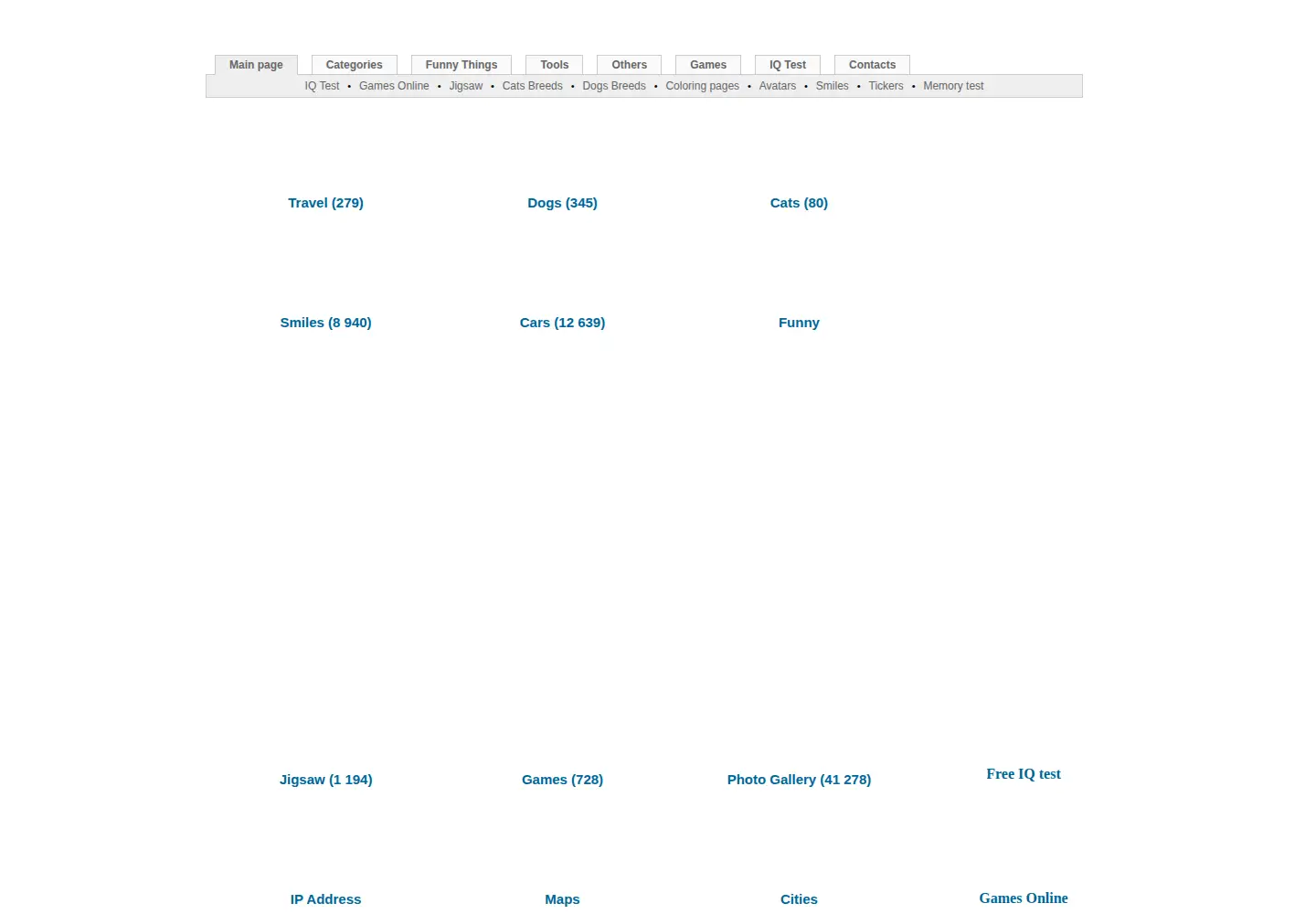 Captured homepage of tiptopglobe.com in the current scan
