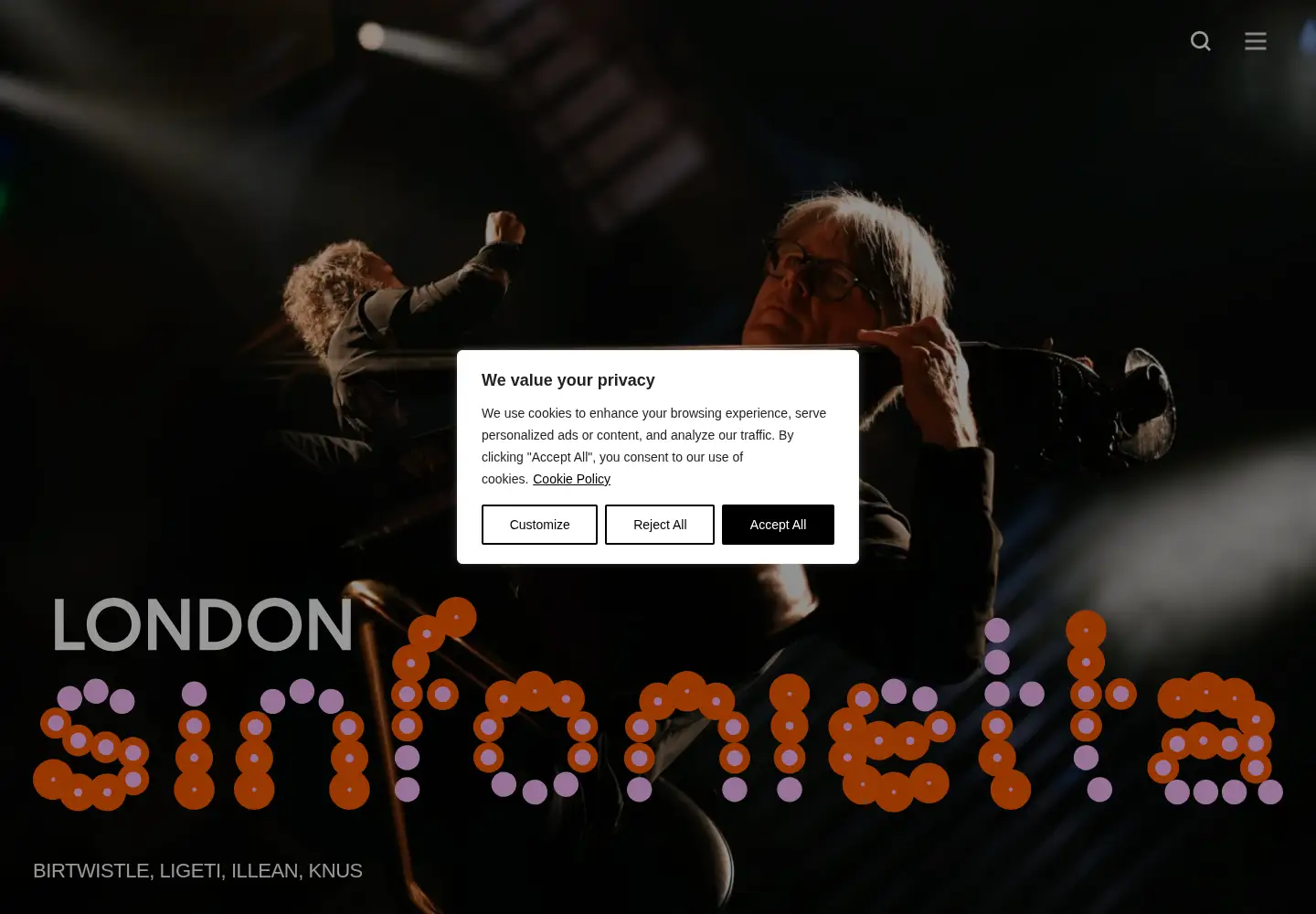 Screenshot of londonsinfonietta.org.uk