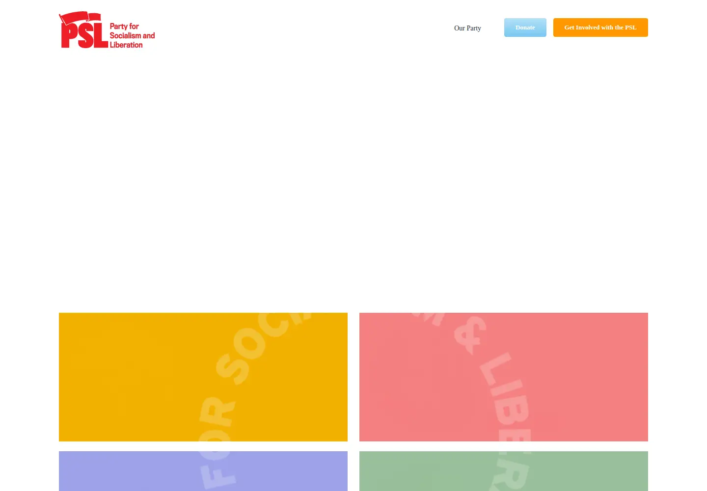 Screenshot of pslweb.org