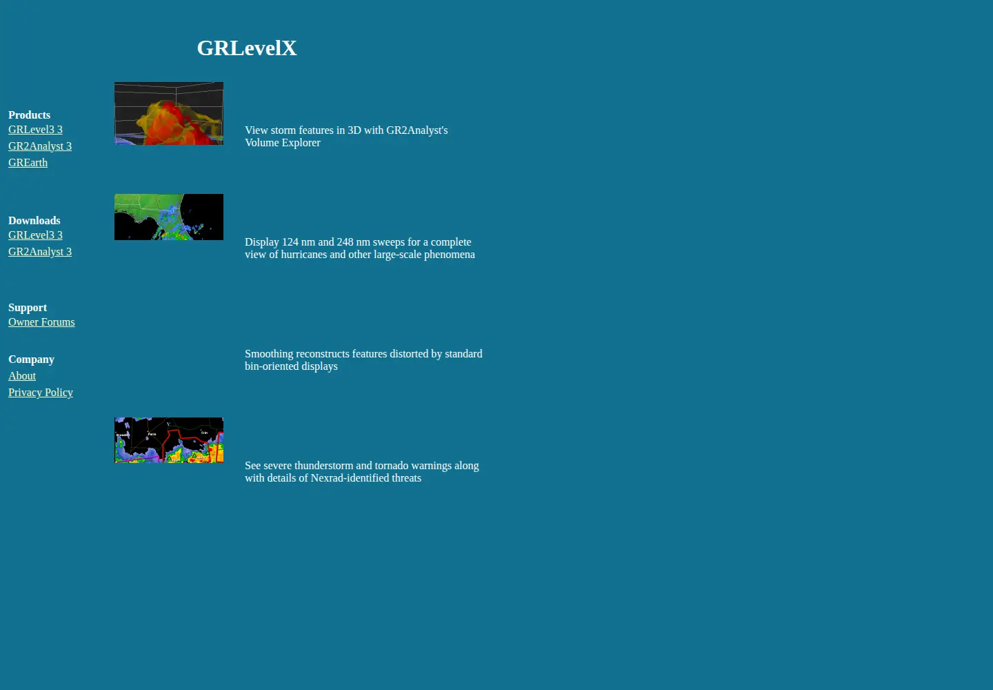 Screenshot of grlevelx.com