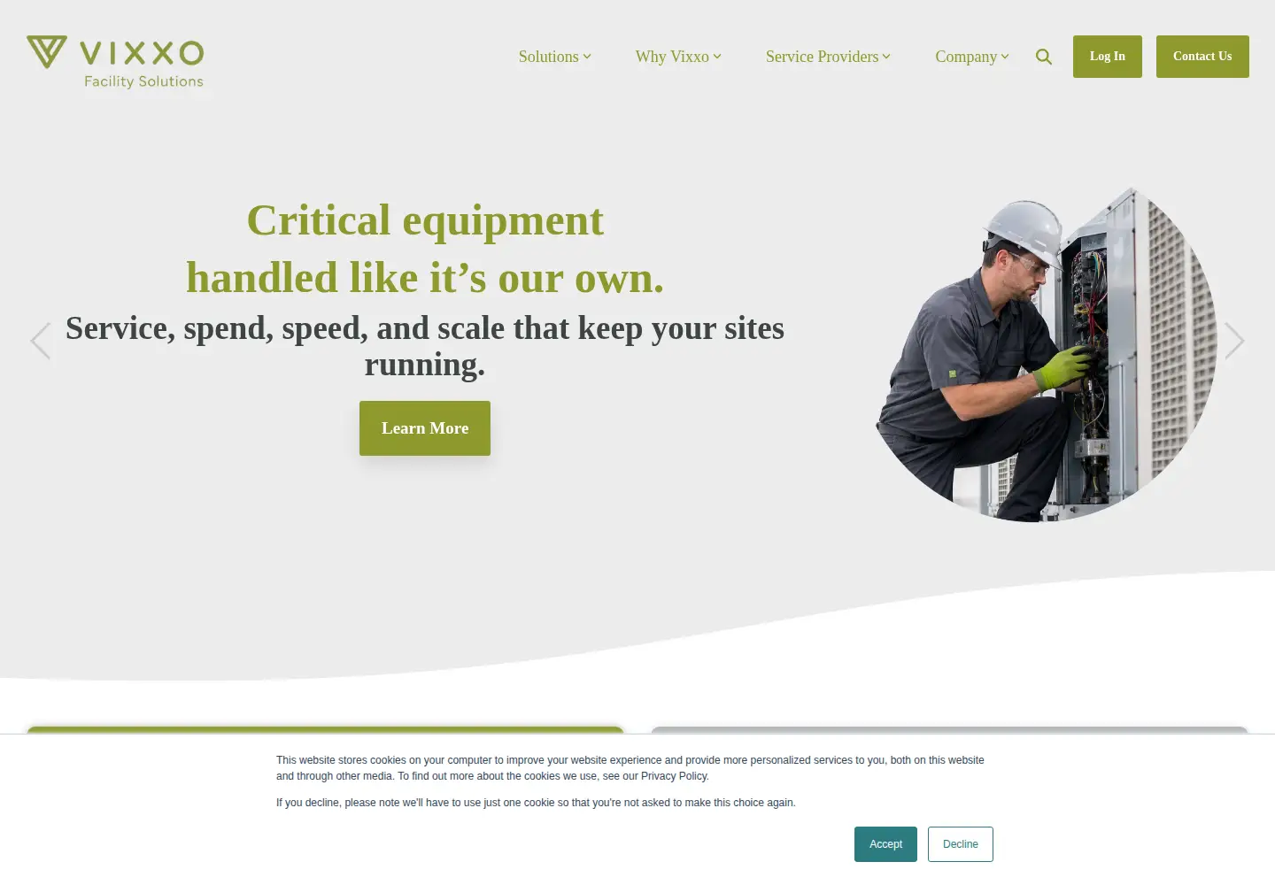 Screenshot of vixxo.com