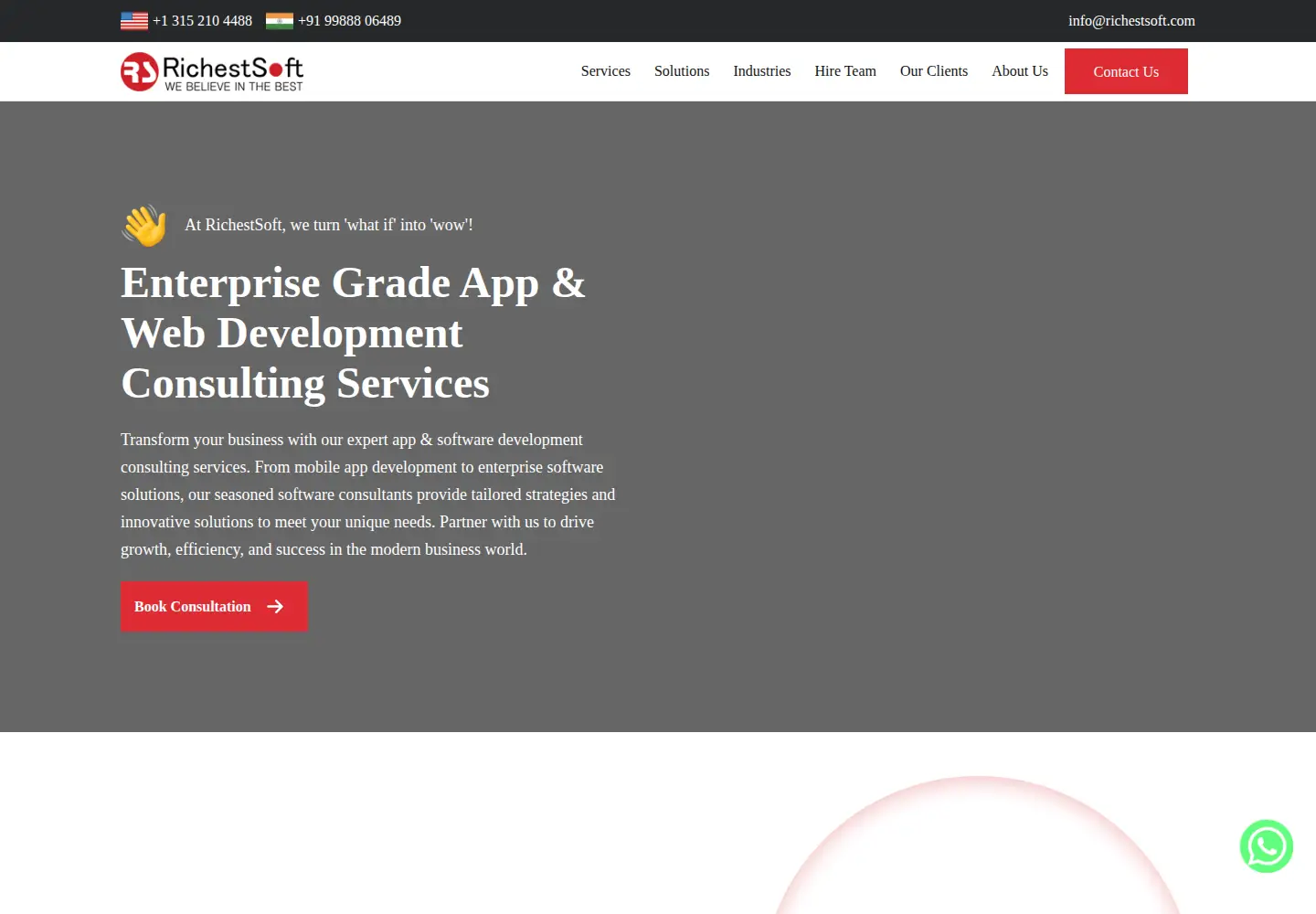 Screenshot of richestsoft.com