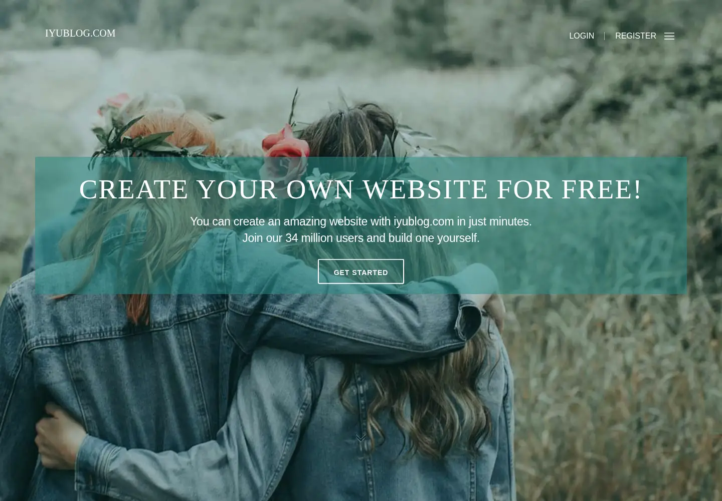 Screenshot of iyublog.com