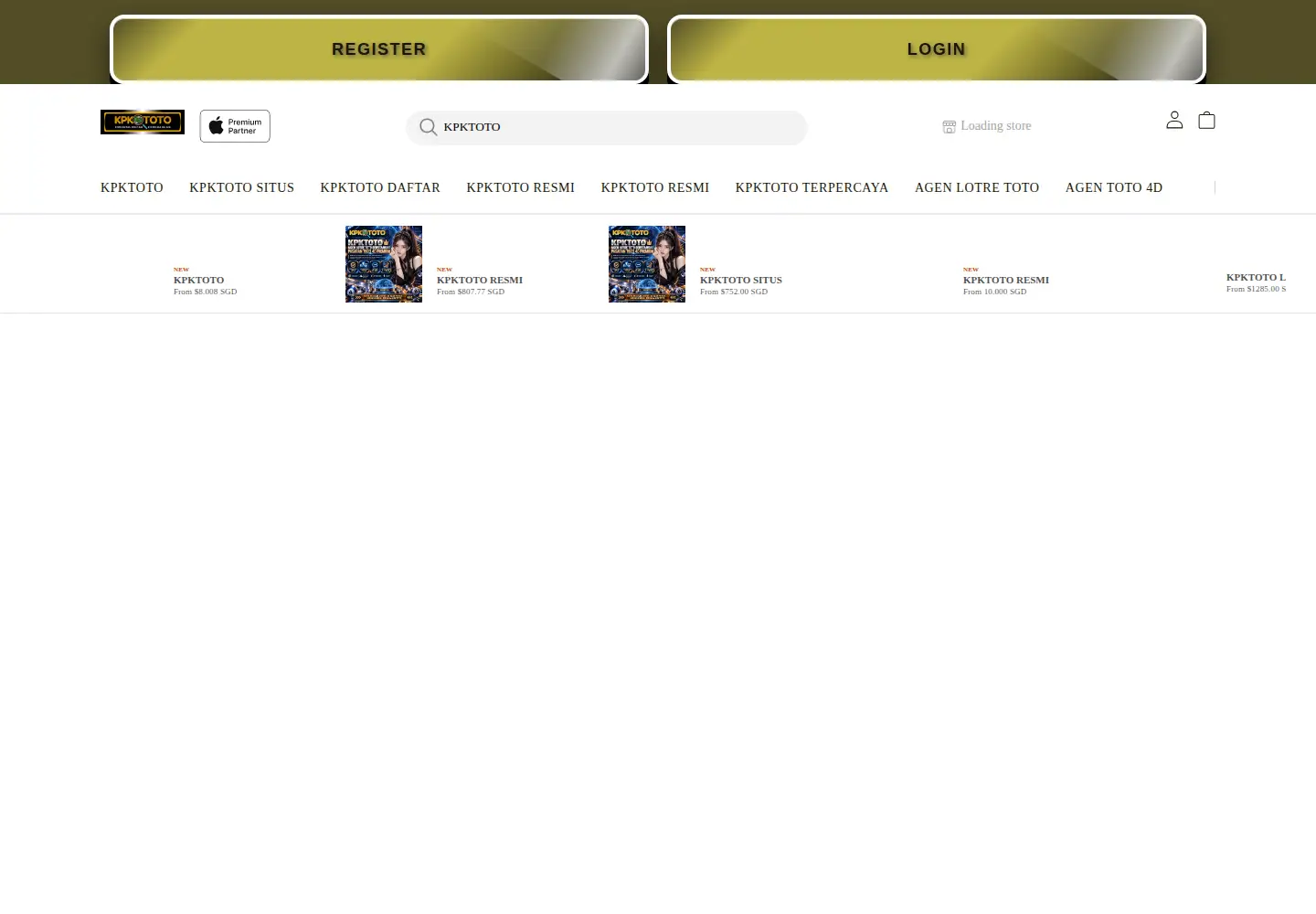 Captured homepage of necrocanada.com in the current scan