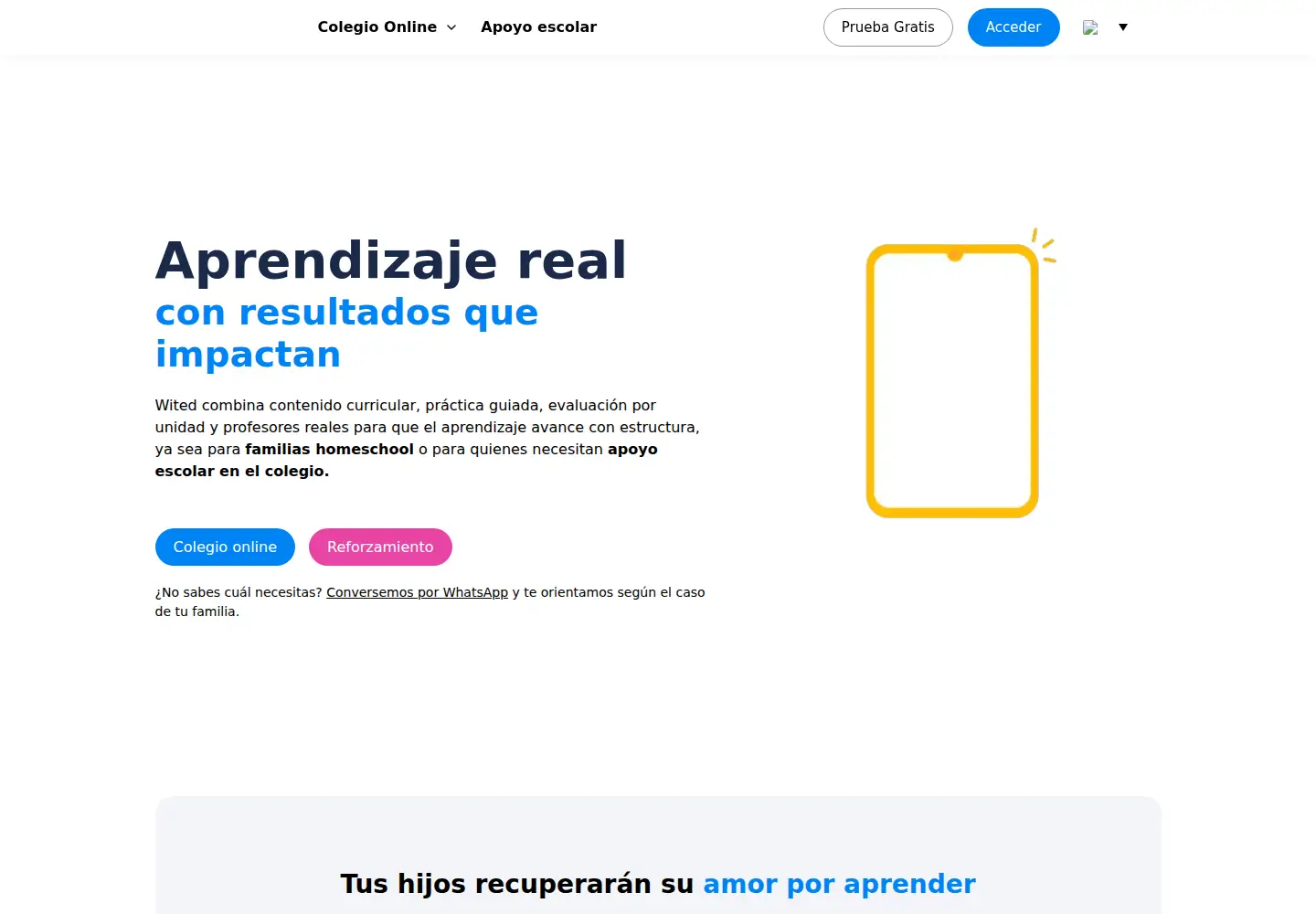 Screenshot of portaleducativo.net