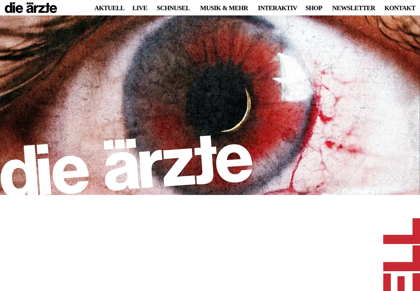 Captured homepage of bademeister.com in the current scan