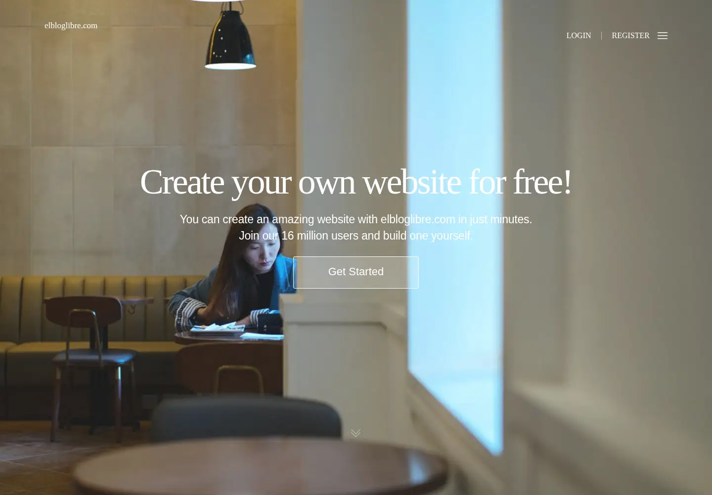 Screenshot of elbloglibre.com