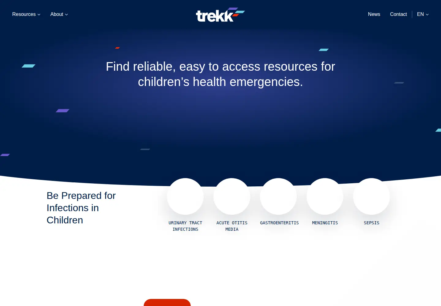 Screenshot of trekk.ca