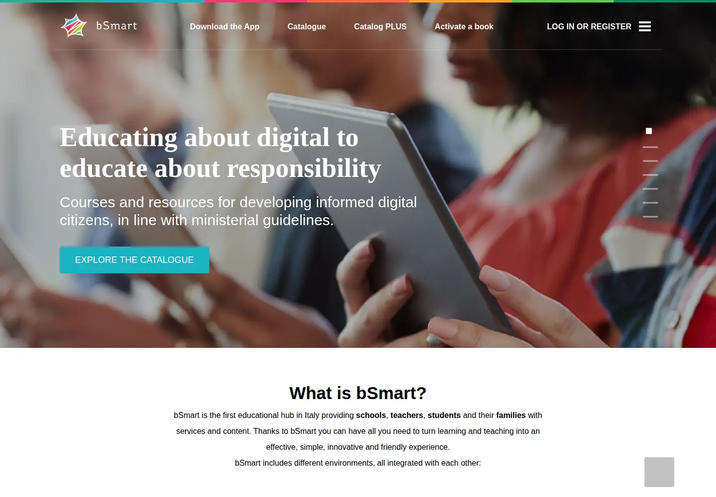 Screenshot of bsmart.it
