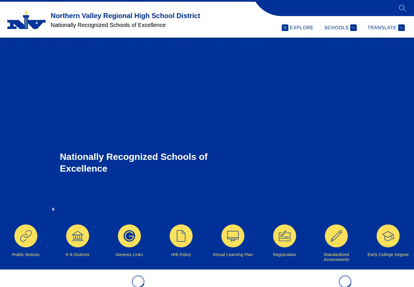 Screenshot of nvnet.org