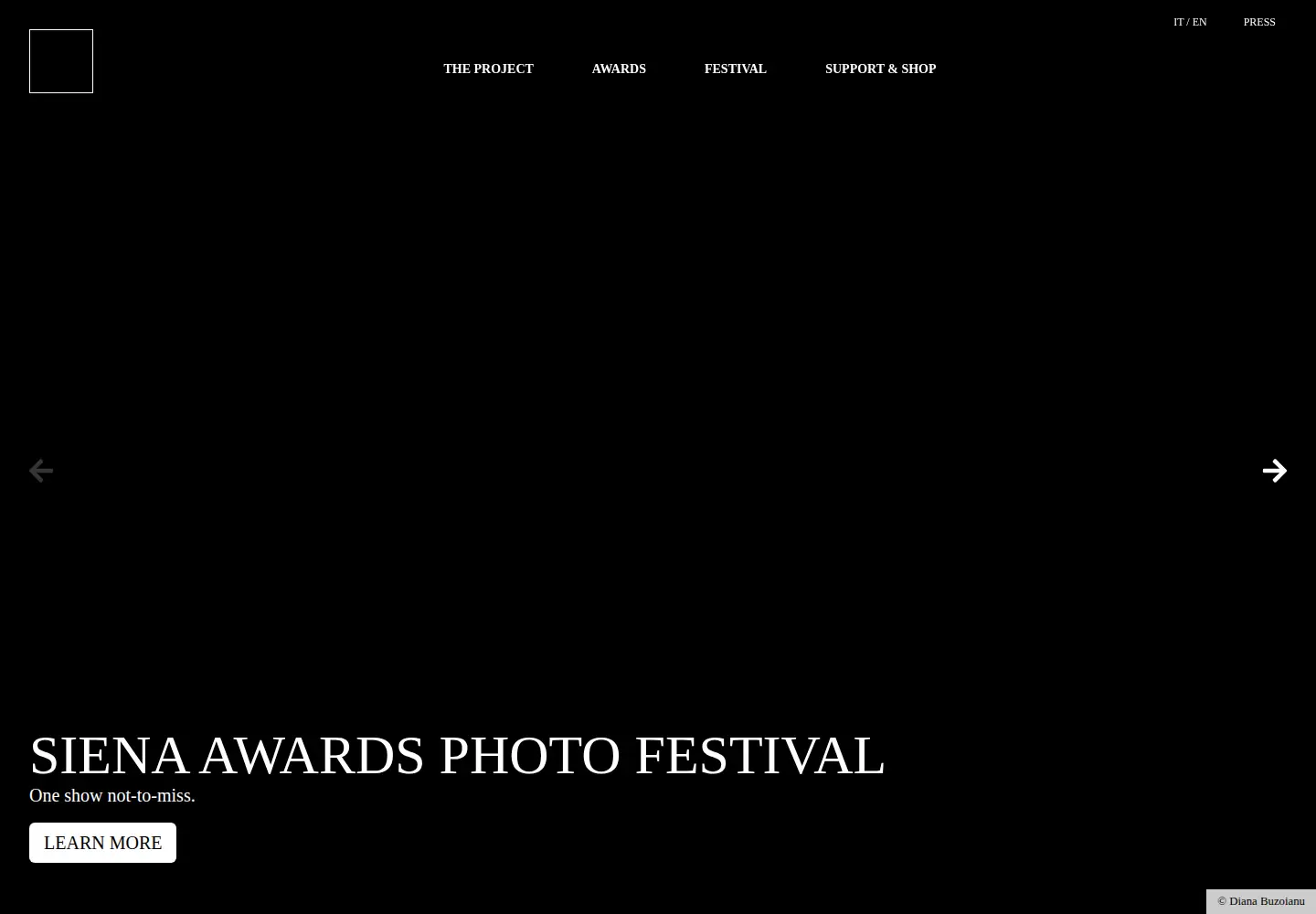 Screenshot of sienawards.com