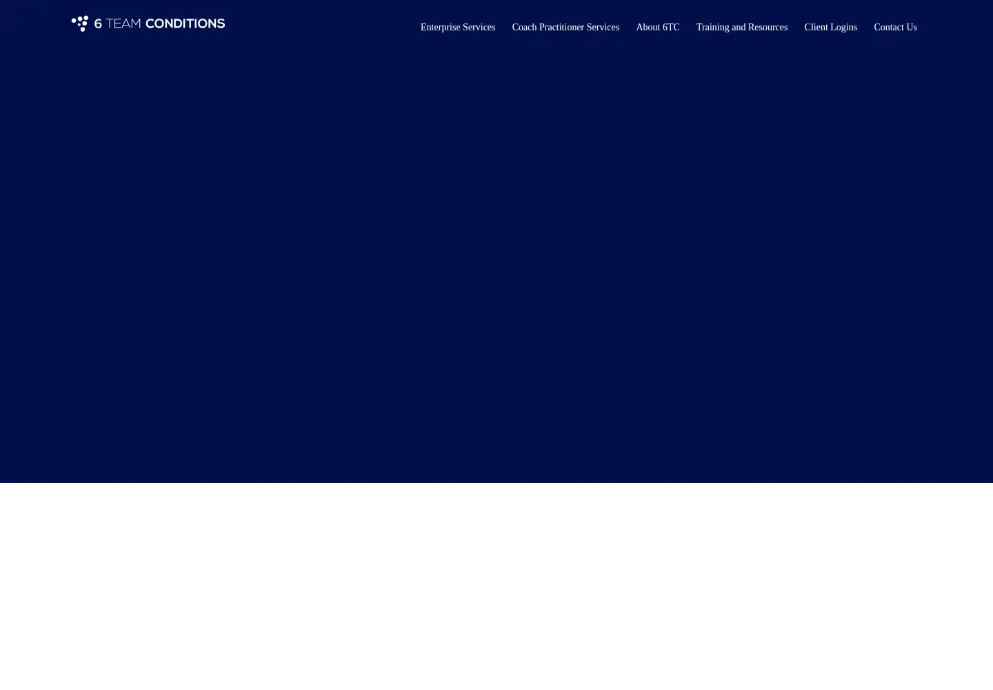 Captured homepage of 6teamconditions.com in the current scan