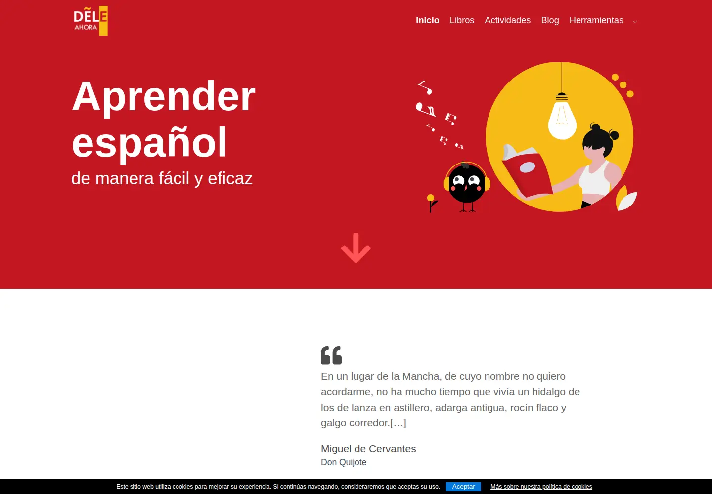 Screenshot of deleahora.com