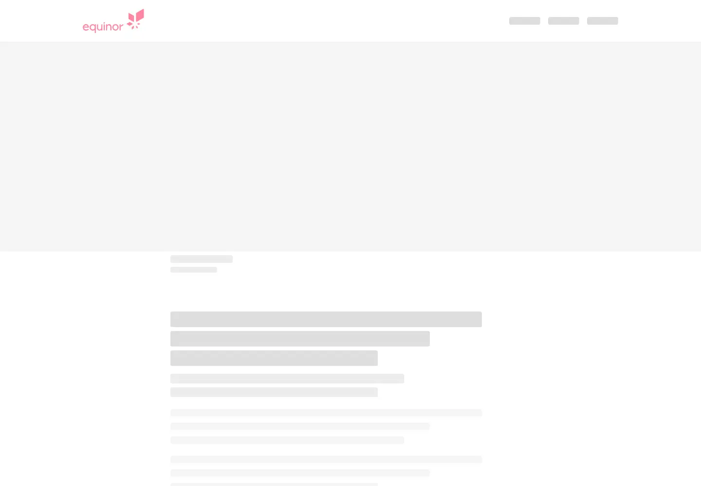 Screenshot of equinor.com