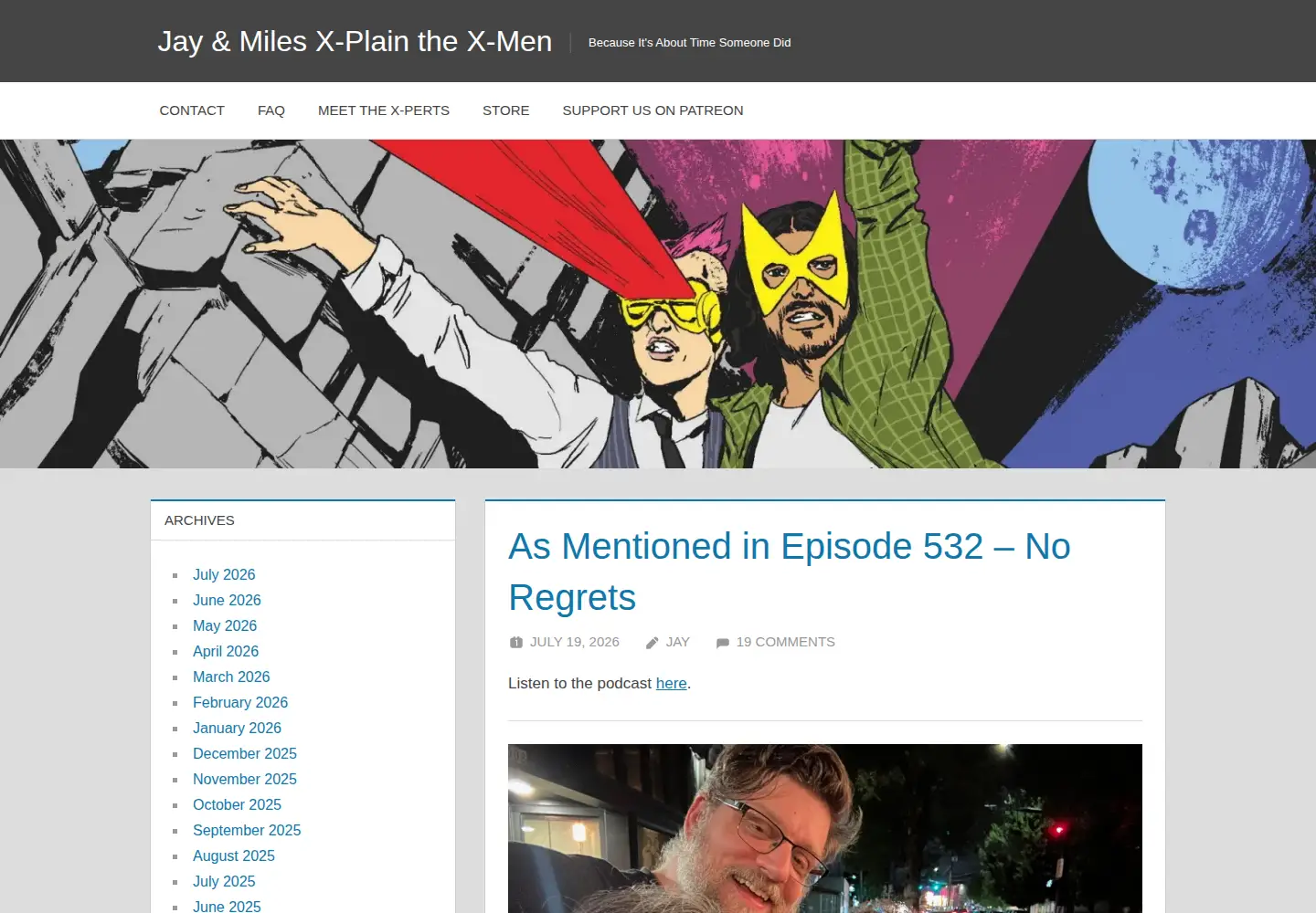 Screenshot of xplainthexmen.com from the current report