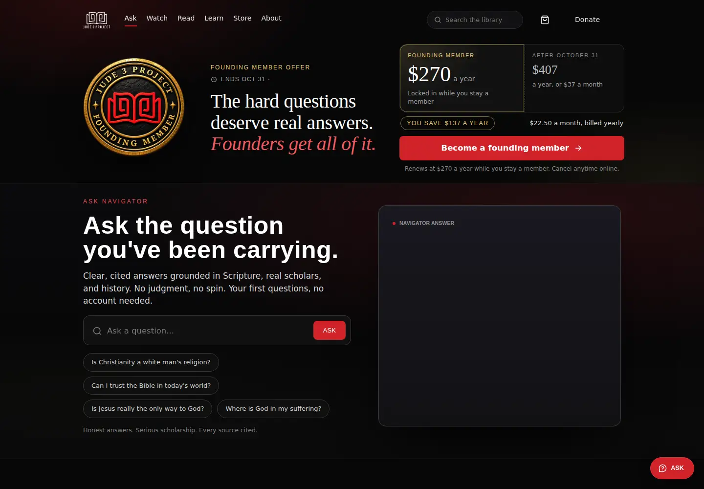 Screenshot of jude3project.org
