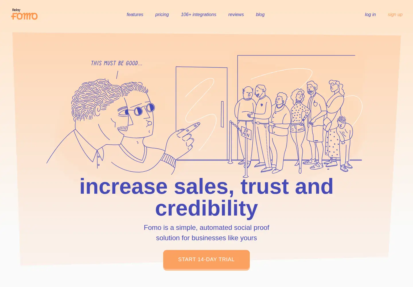 Screenshot of usefomo.com