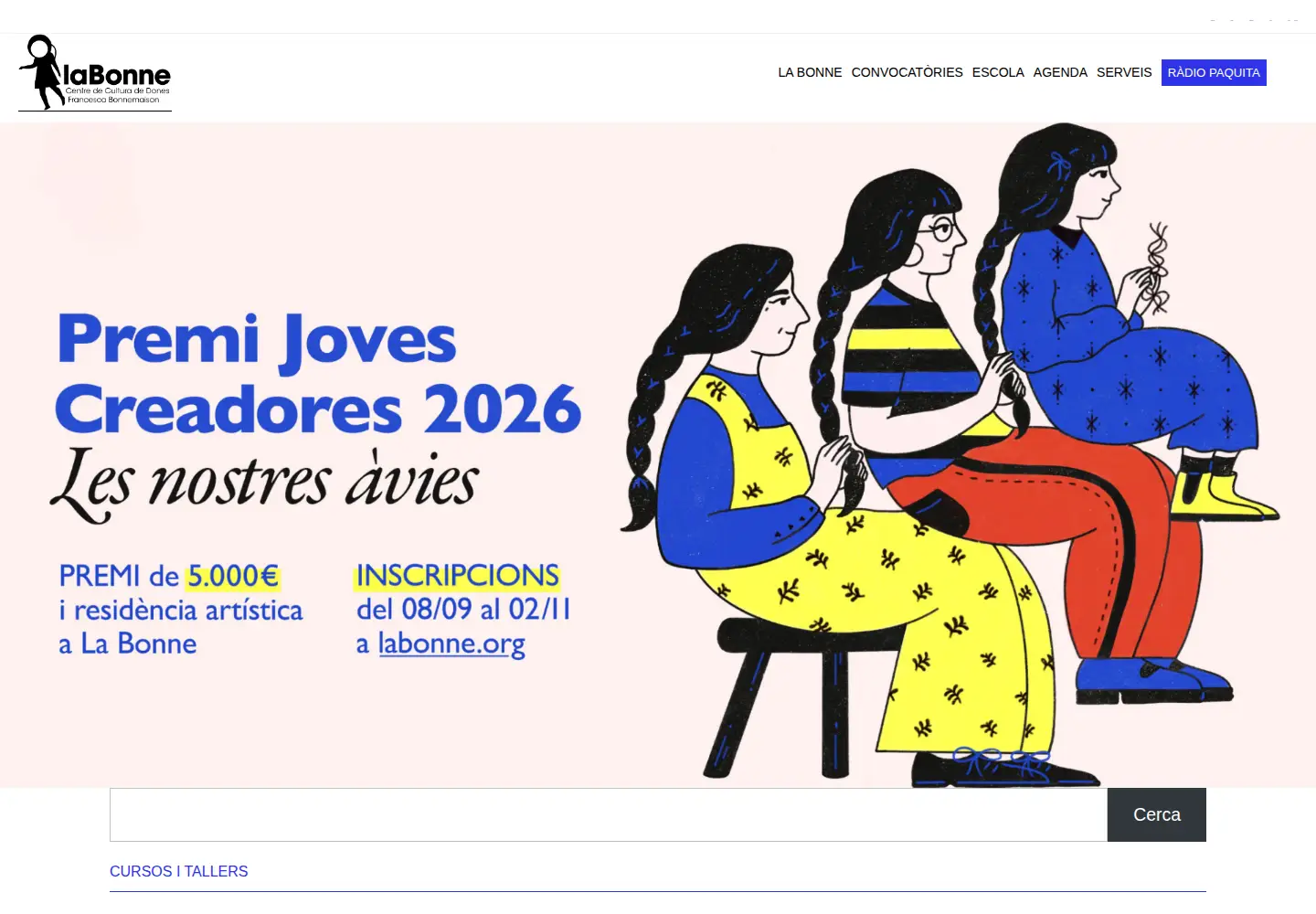 Screenshot of labonne.org