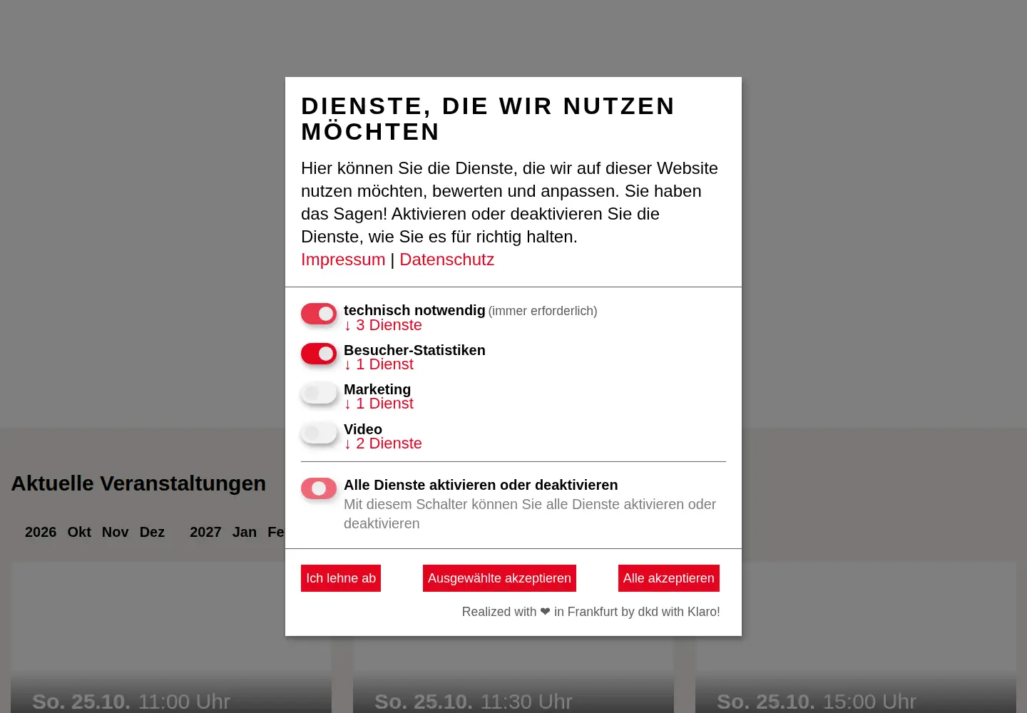 Screenshot of kronbergacademy.de