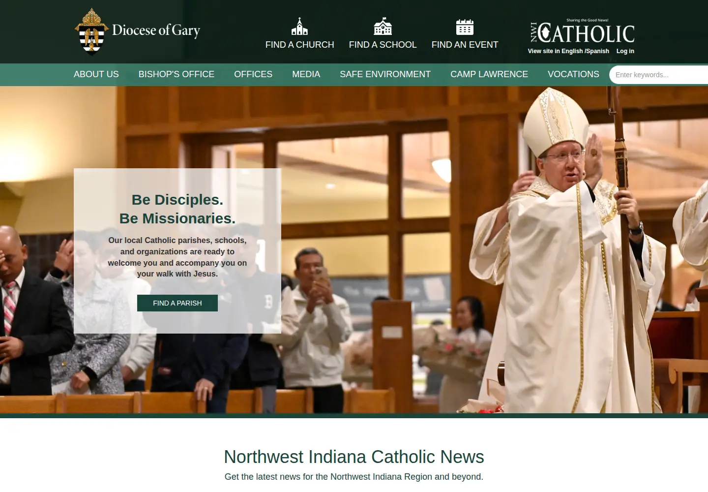 Screenshot of dcgary.org