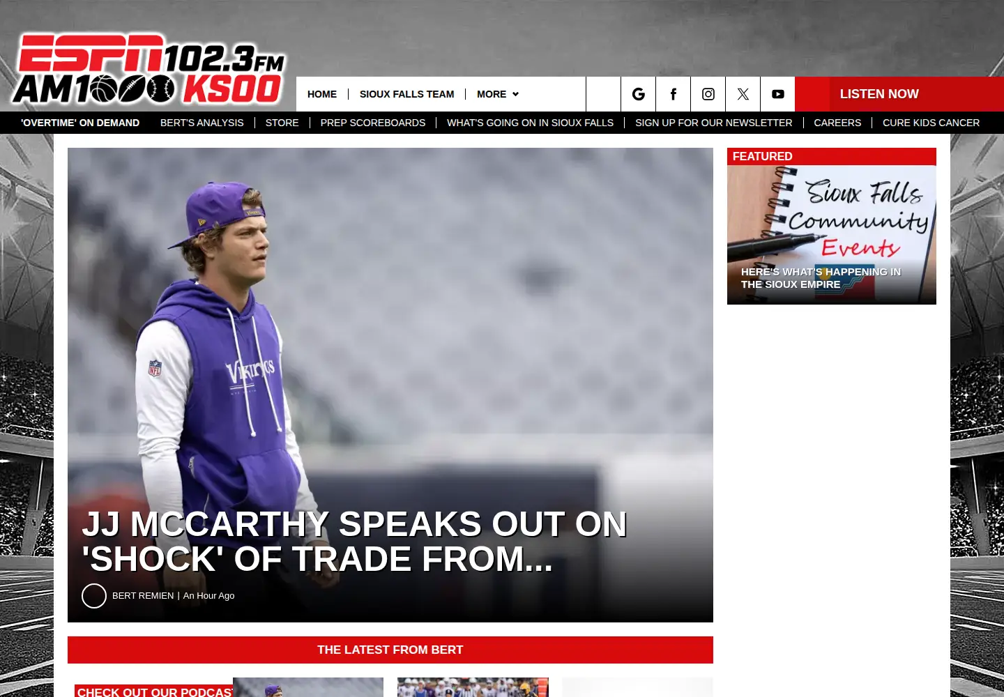 Screenshot of espn991.com