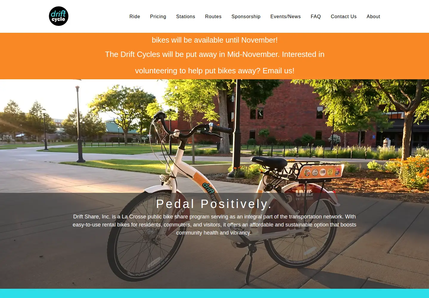 Screenshot of driftlax.org