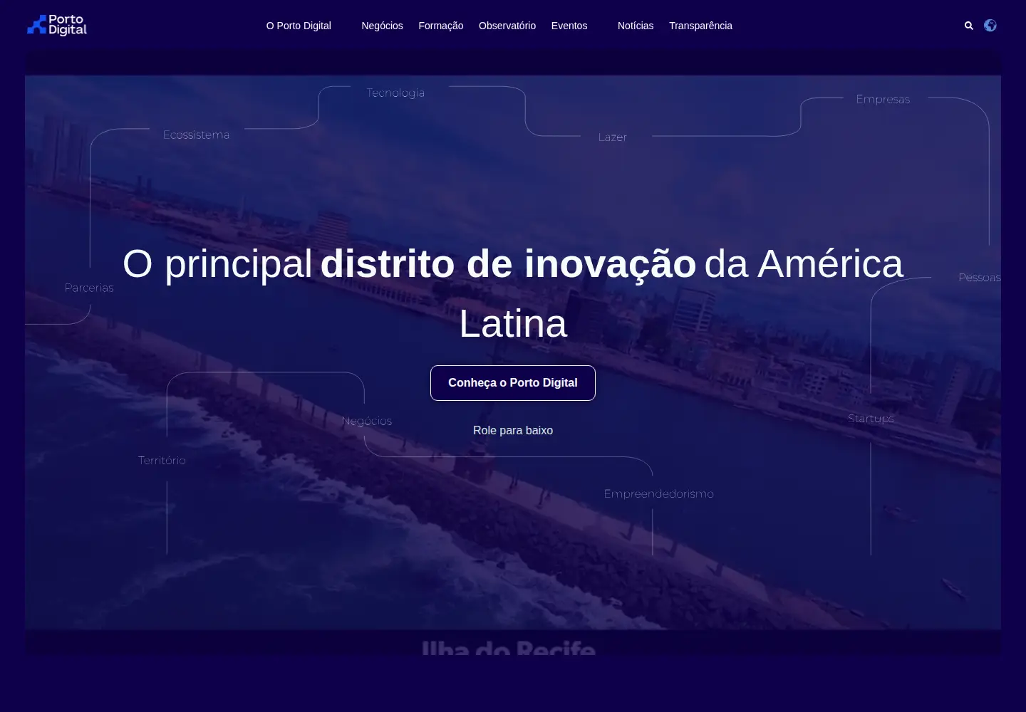 Screenshot of portodigital.org
