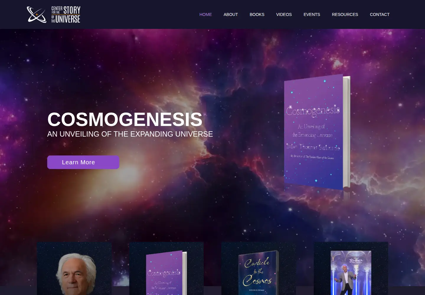 Screenshot of storyoftheuniverse.org