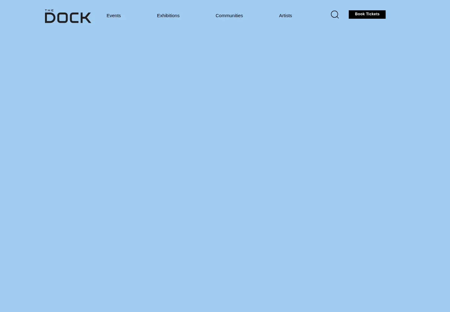 Captured homepage of thedock.ie in the current scan