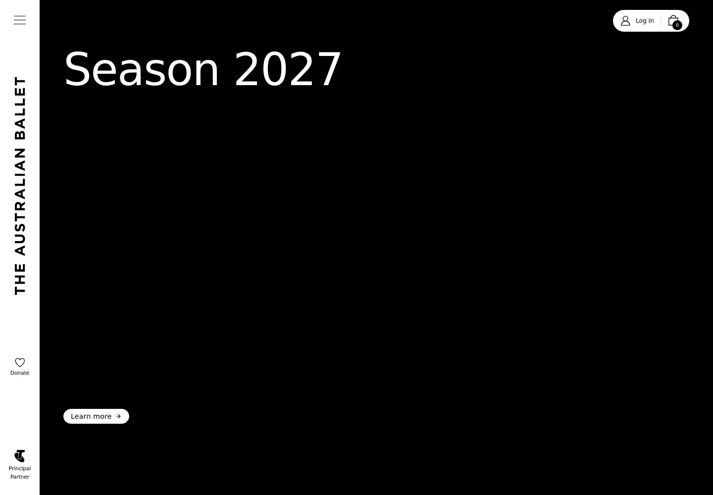 Screenshot of australianballet.com.au