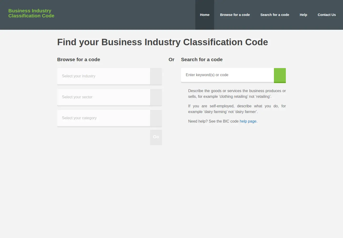 Screenshot of businessdescription.co.nz