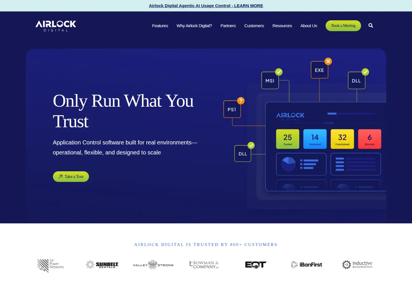 Screenshot of airlockdigital.com