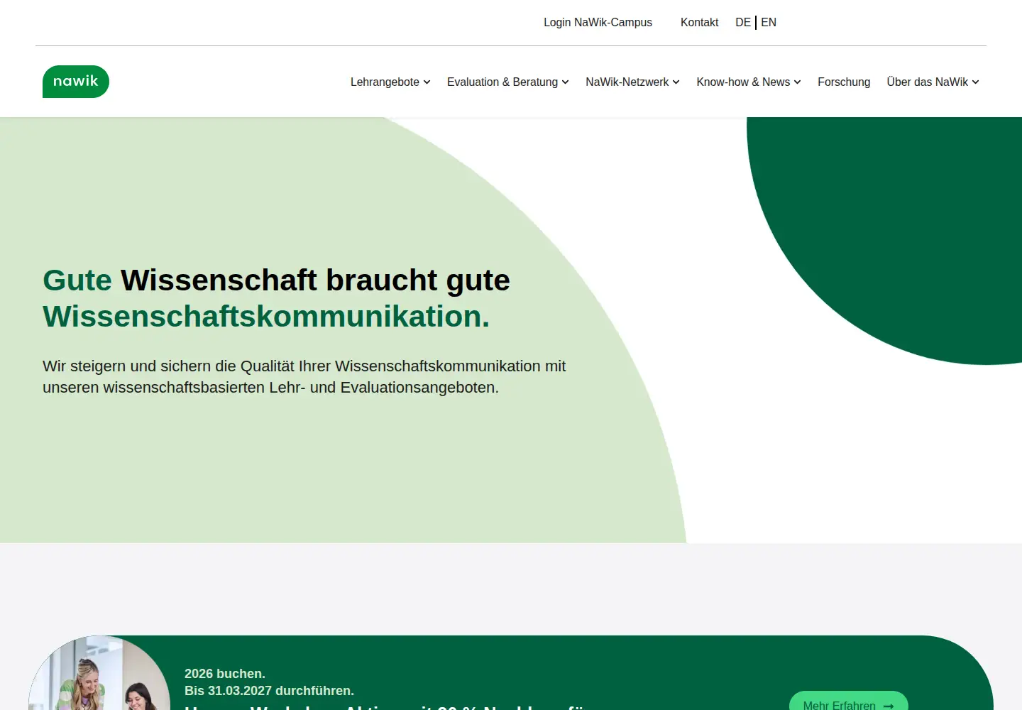Screenshot of nawik.de