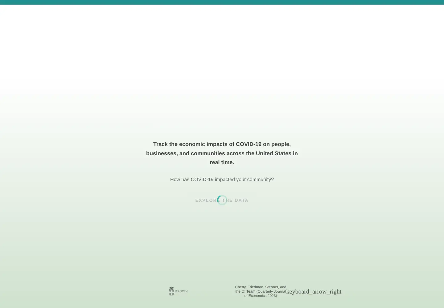 Screenshot of tracktherecovery.org