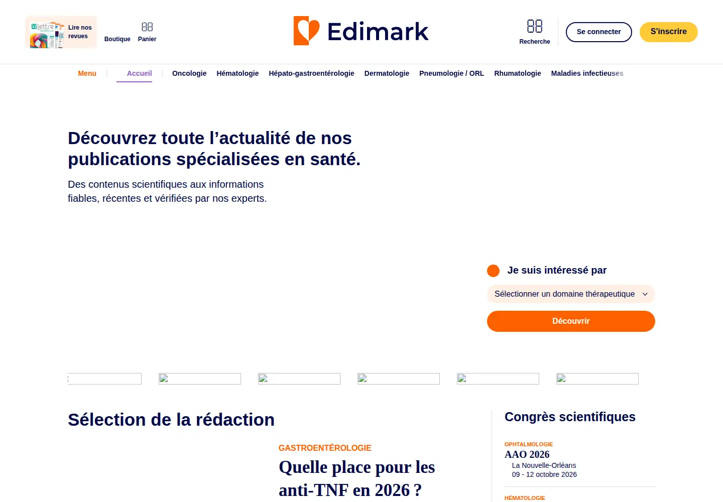 Screenshot of edimark.fr