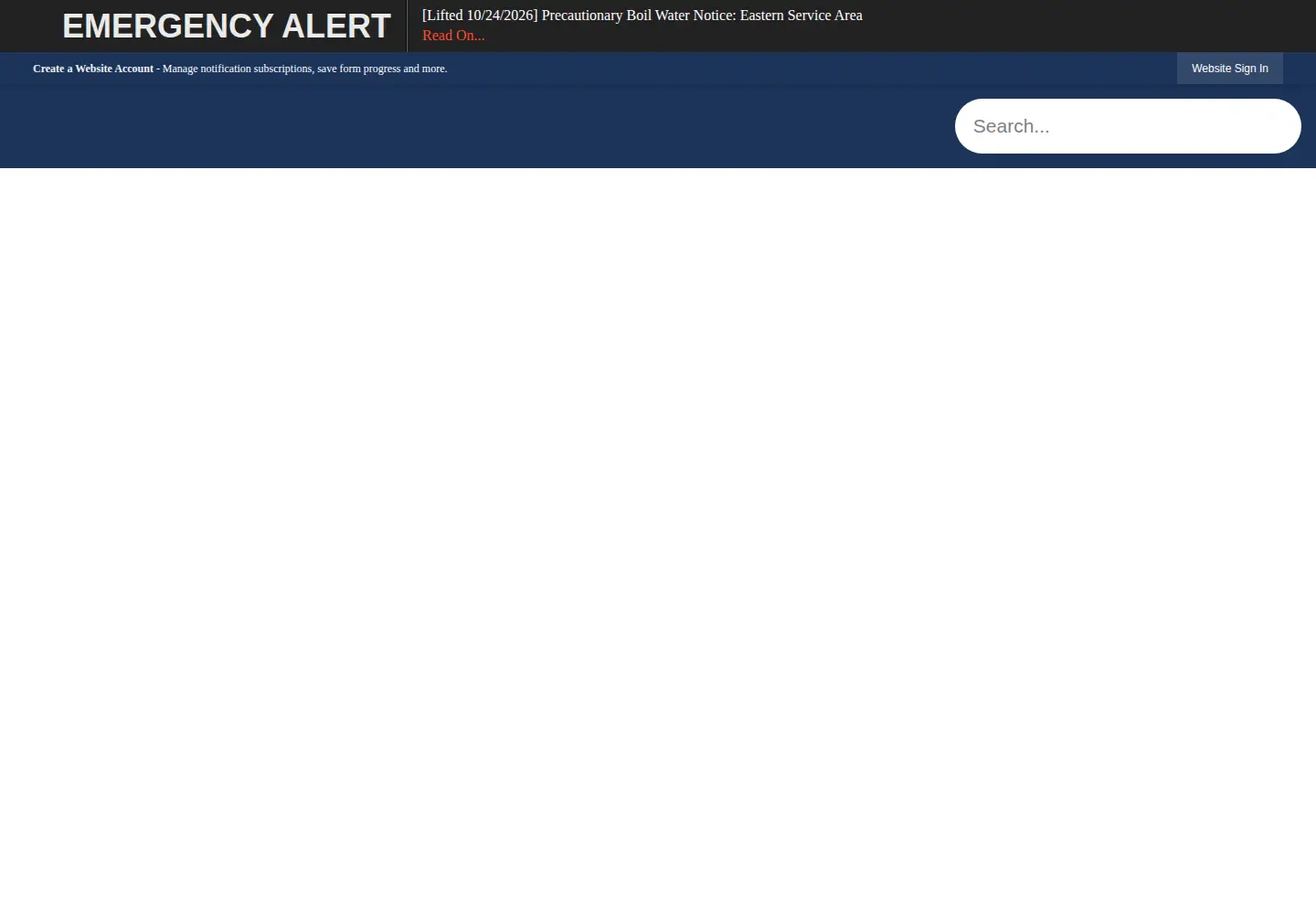 Screenshot of winterspringsfl.org