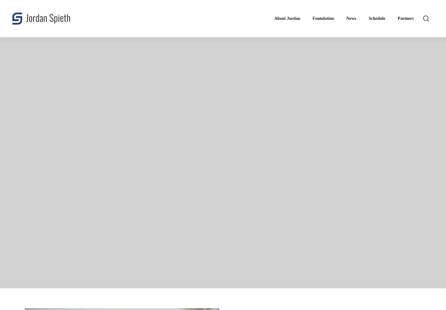Captured homepage of jordanspiethgolf.com in the current scan