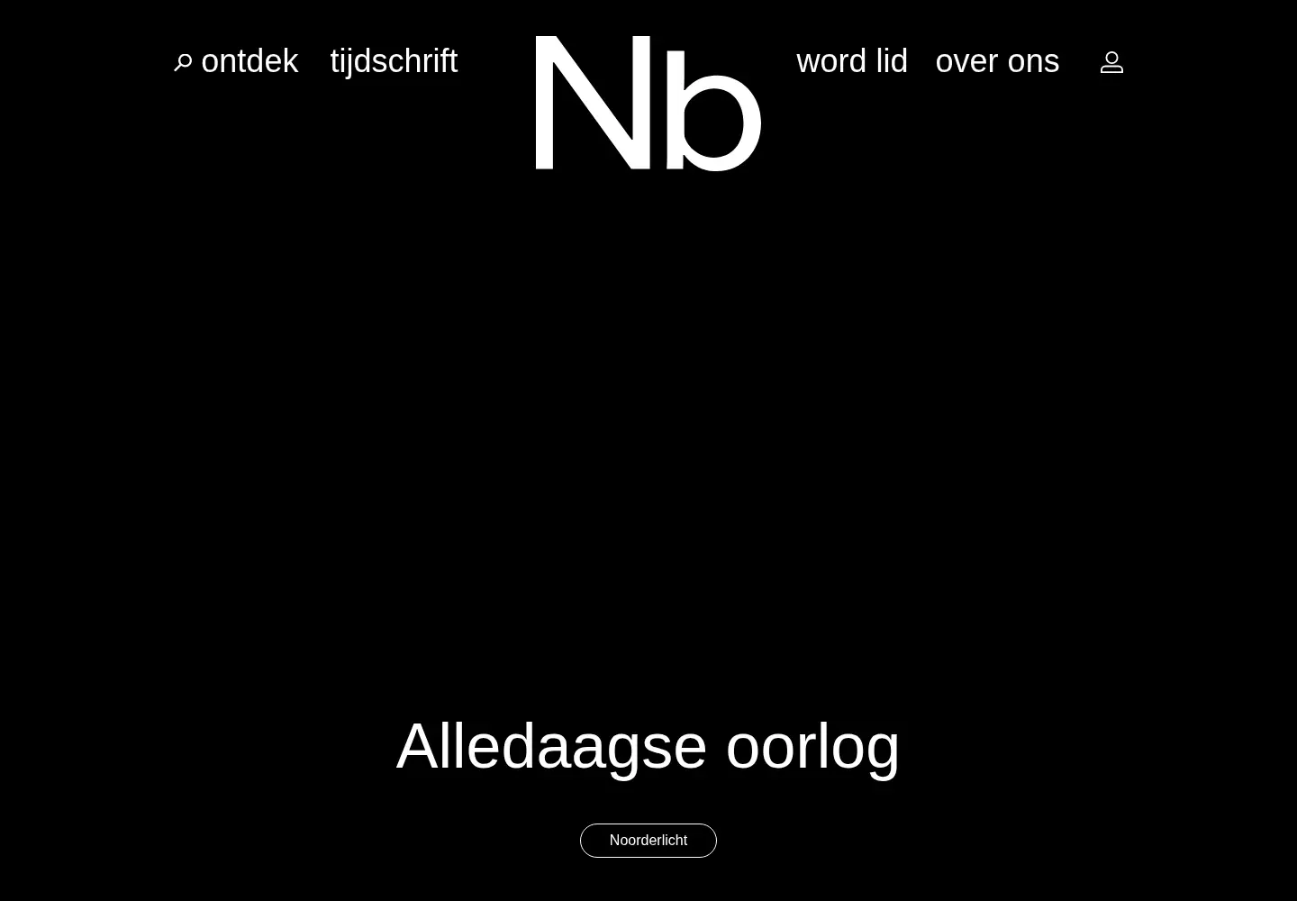 Screenshot of noorderbreedte.nl
