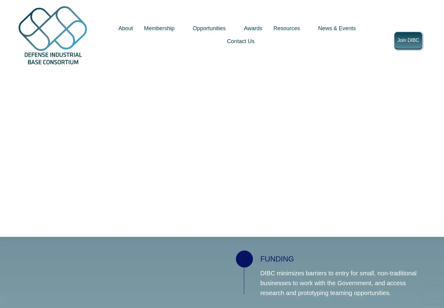 Screenshot of dibconsortium.org