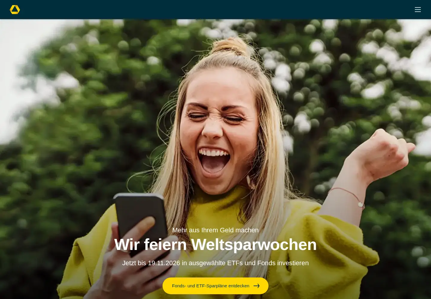 Screenshot of dresdner-bank.de