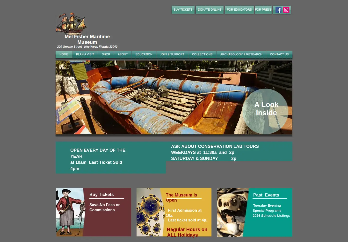 Screenshot of melfisher.org