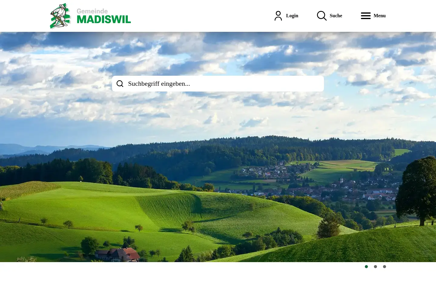 Screenshot of madiswil.ch