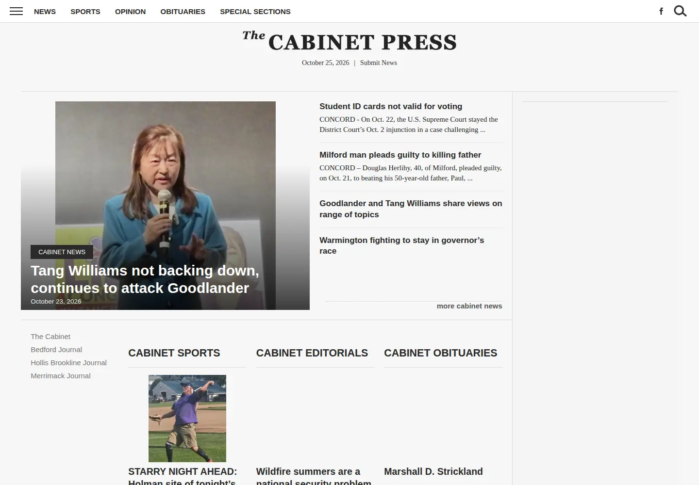 Screenshot of cabinet.com