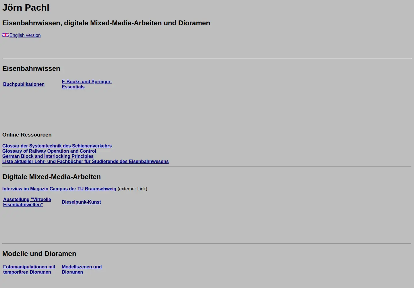 Screenshot of joernpachl.de