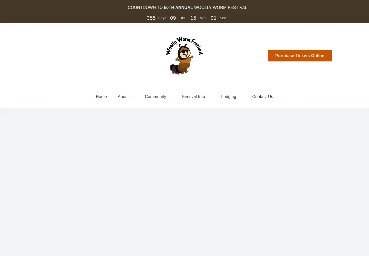 Screenshot of woollyworm.com