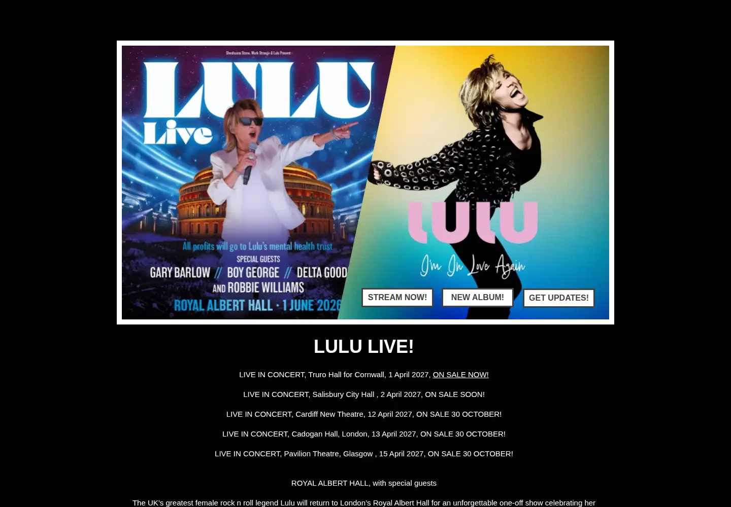 Screenshot of luluofficial.com