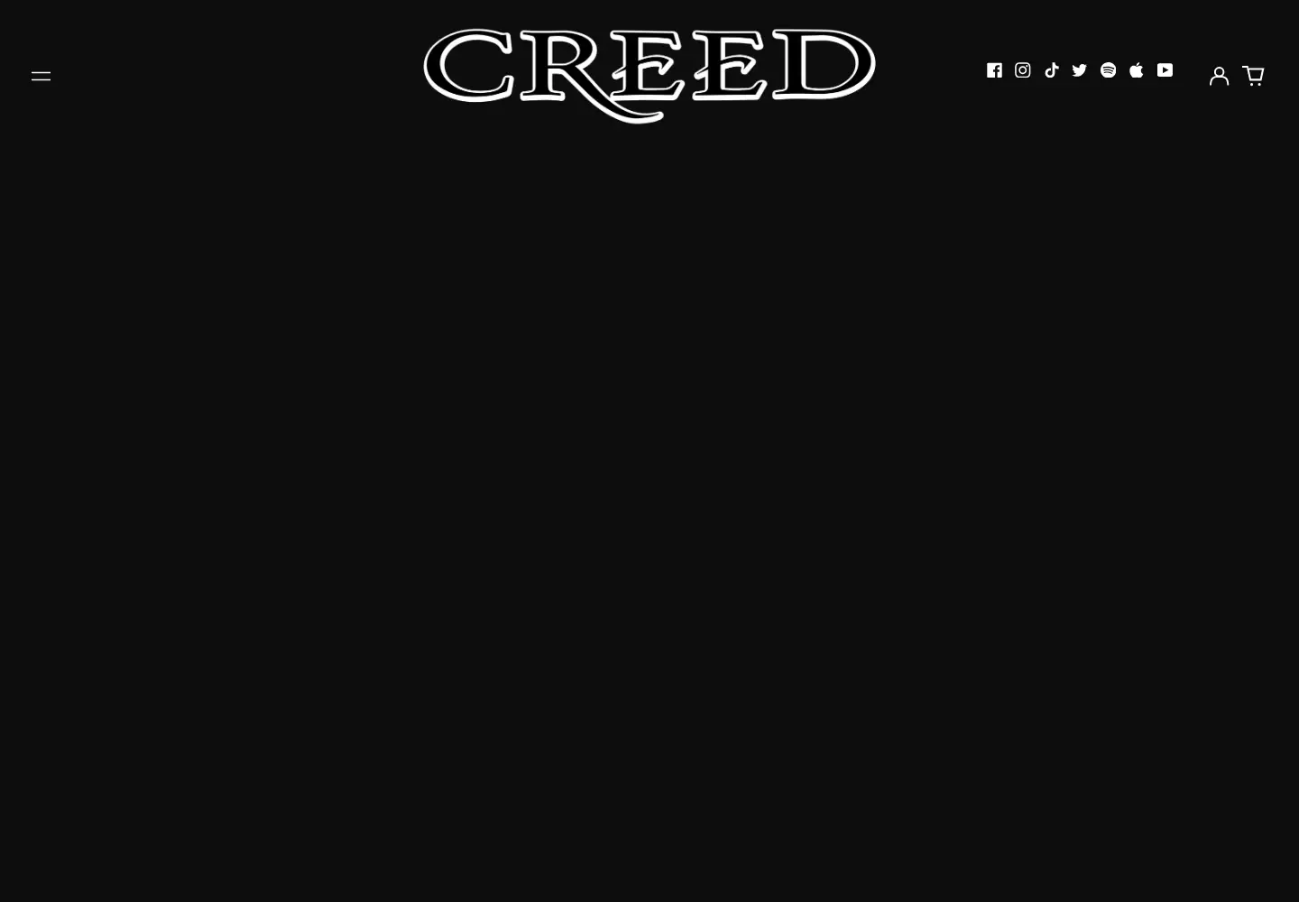 Screenshot of creed.com