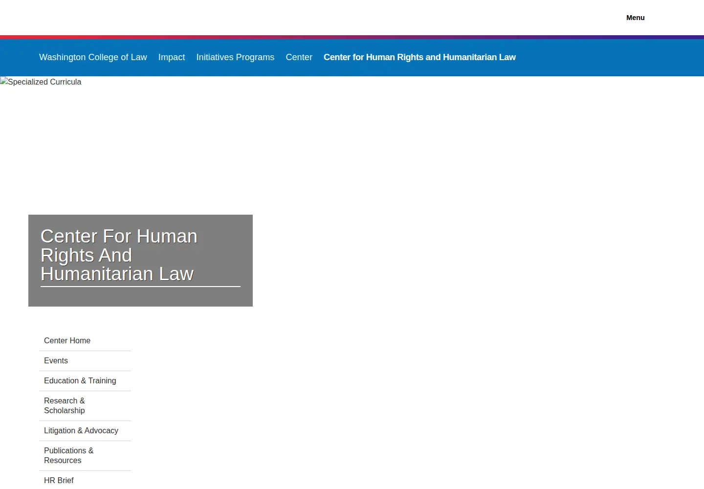 Screenshot of hrbrief.org