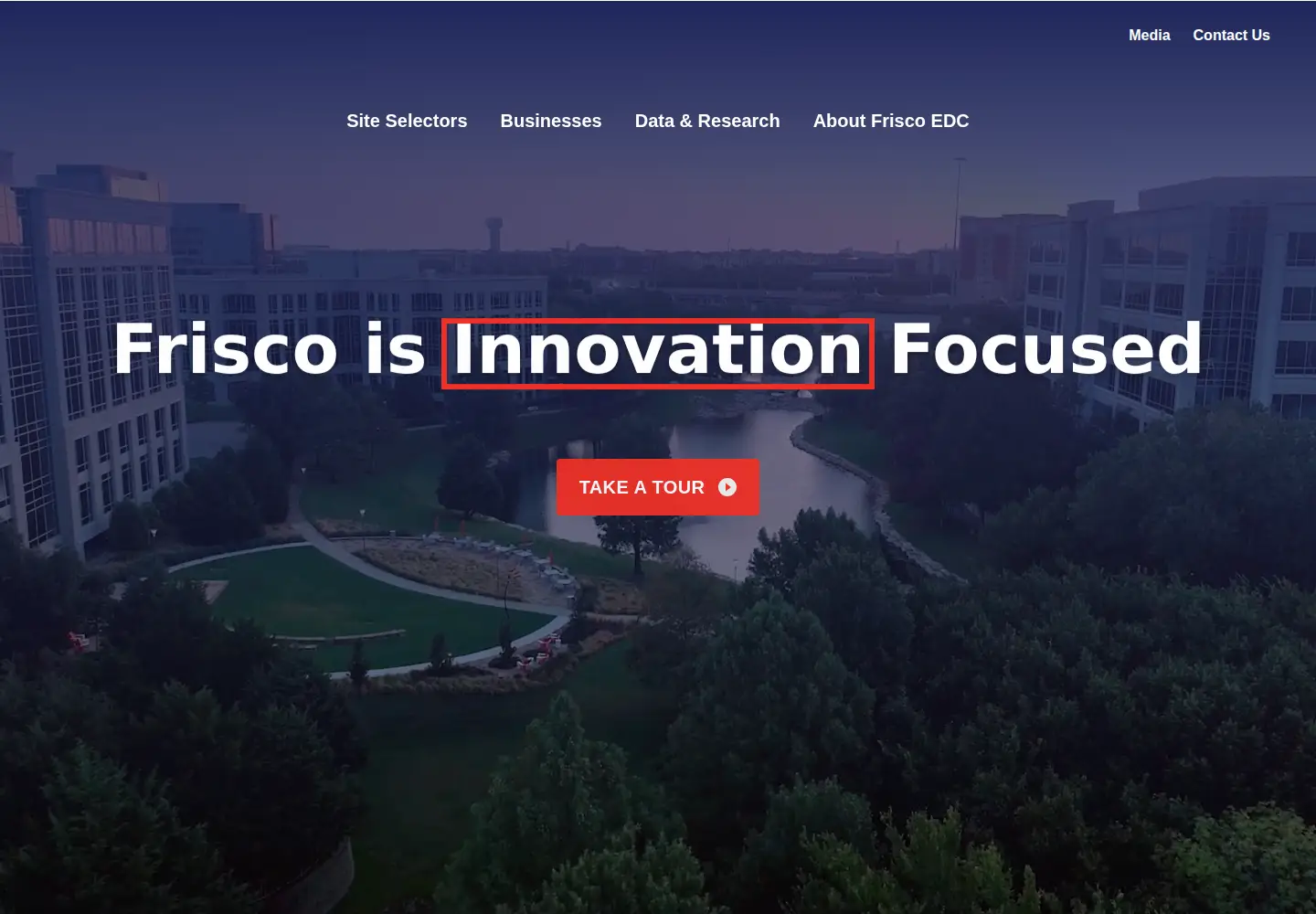 Screenshot of friscoedc.com