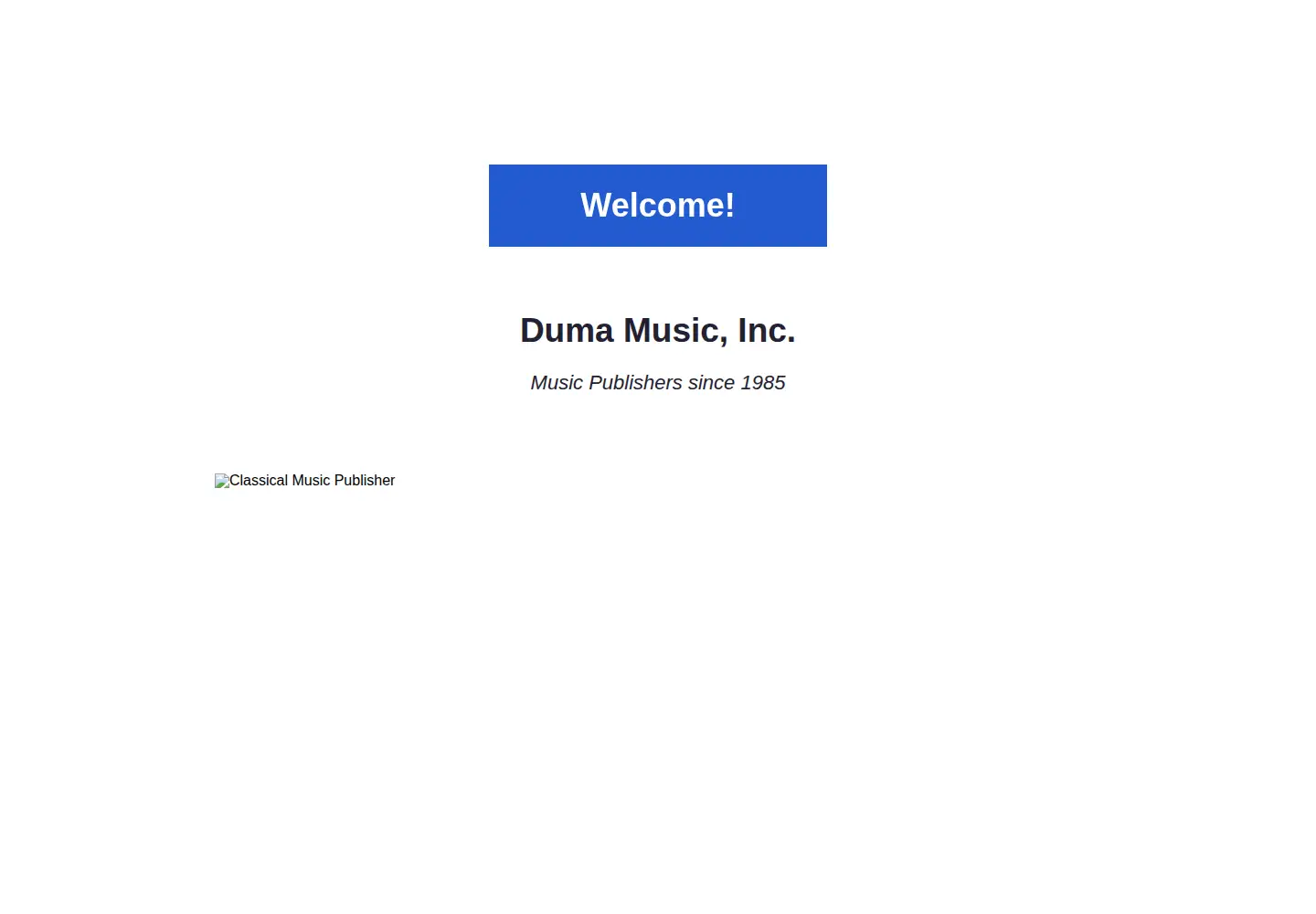 Screenshot of dumamusic.com